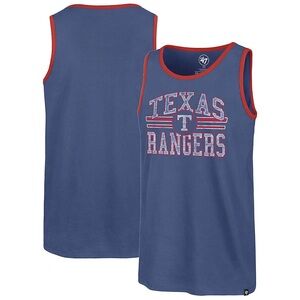 Texas Rangers Men’s Blue Tank Top